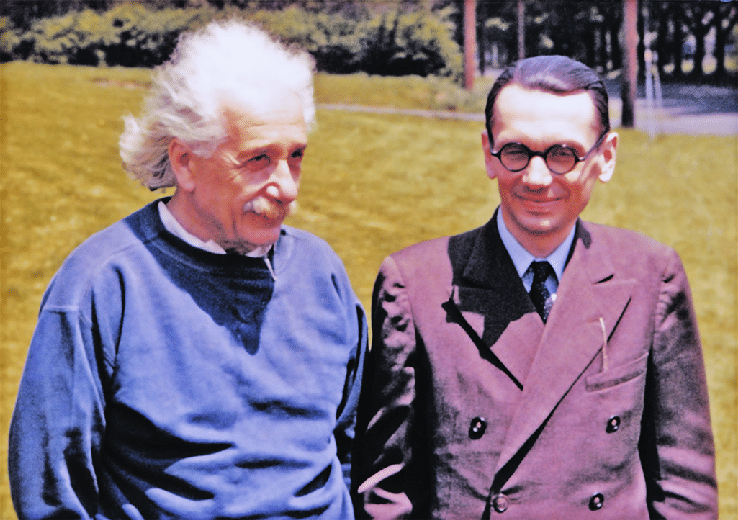 Einstein and Gödel's Thoughtful Walks in Princeton | by A. Merriam | Medium