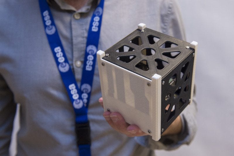 ESA is soliciting ideas for CubeSat Swarms. ESA is soliciting ideas for CubeSat Swarms.