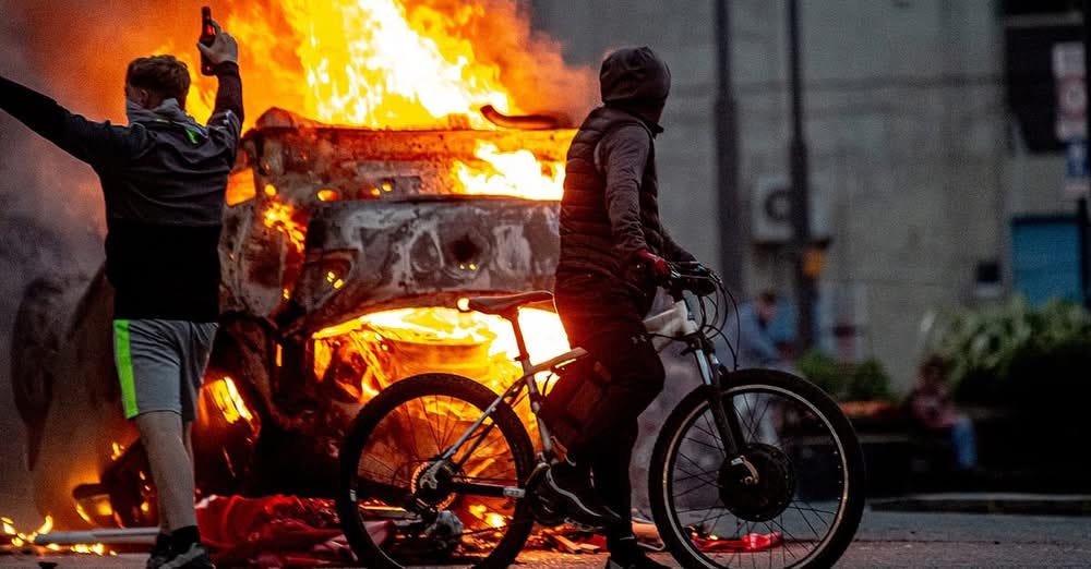 one spark and tinderbox Britain will go up in flames: FRANK FUREDI