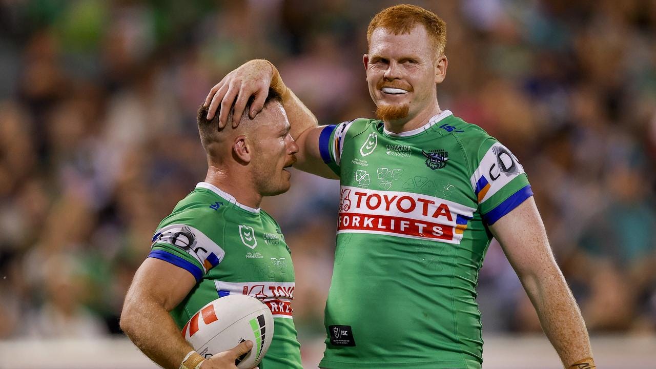 NRL 2025: Canberra Raiders, unbeaten, Tom Starling, will he re-sign with  Raiders, Corey Horsburgh form, Ricky Stuart, are they premiership  contenders, rugby league news