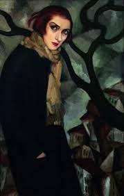 Tableau Le portrait de Madame P. ou Sa tristesse, de Tamara de Lempicka.