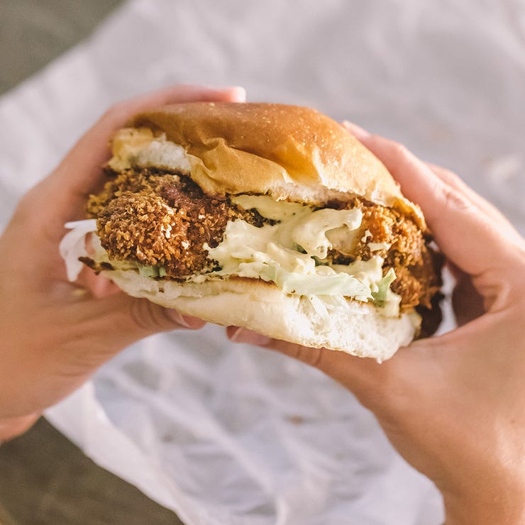 LA BURGER DE POLLO (foto de Plateselector)