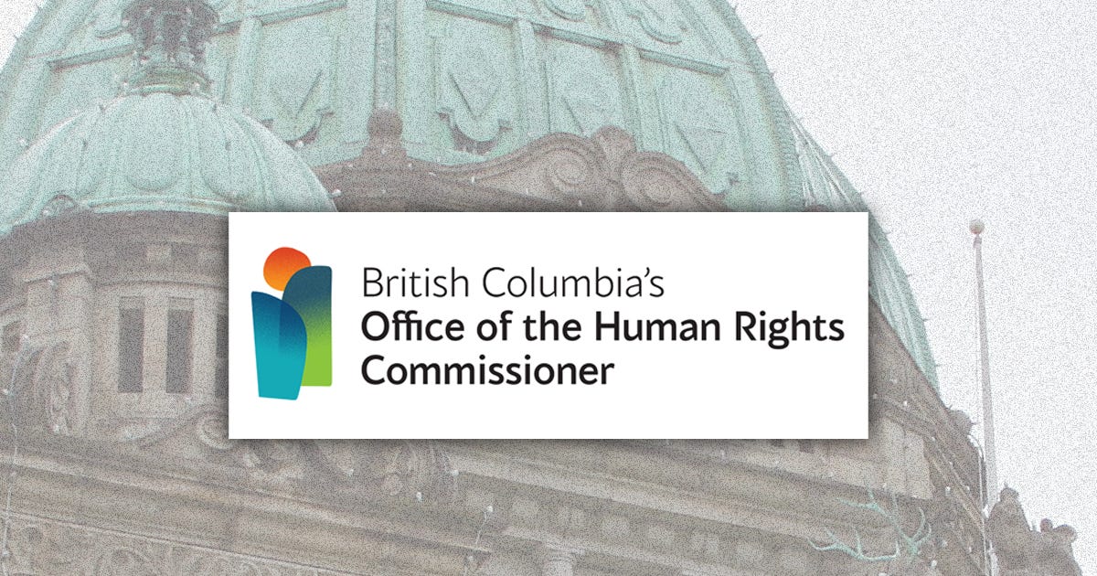 BLACK: Eliminate the B.C. Human Rights Tribunal and the Office of the ...