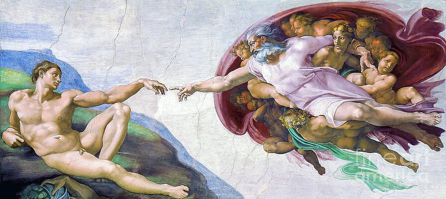 Finger Of God Paintings | Fine Art America