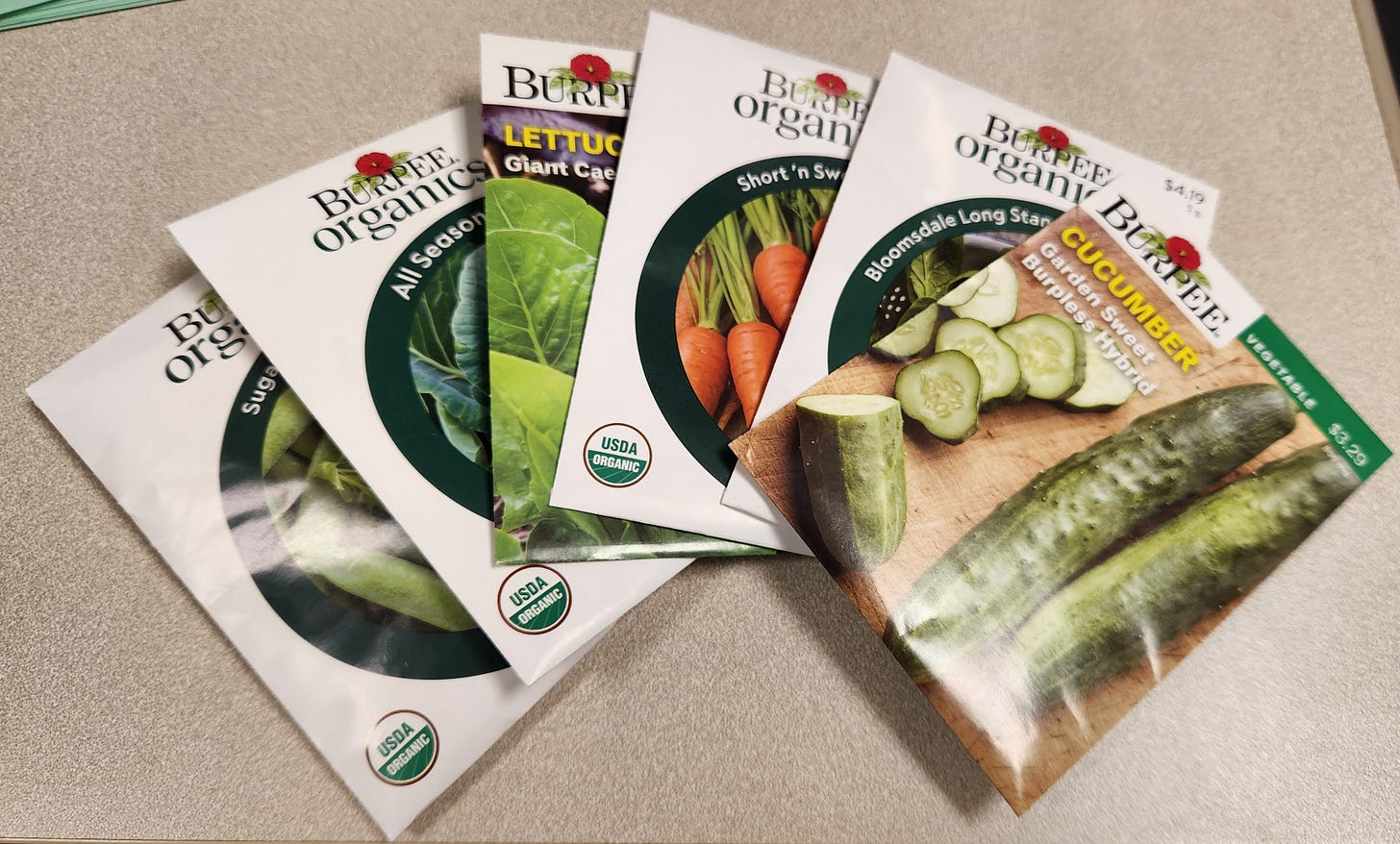 Seed packets Seed packets