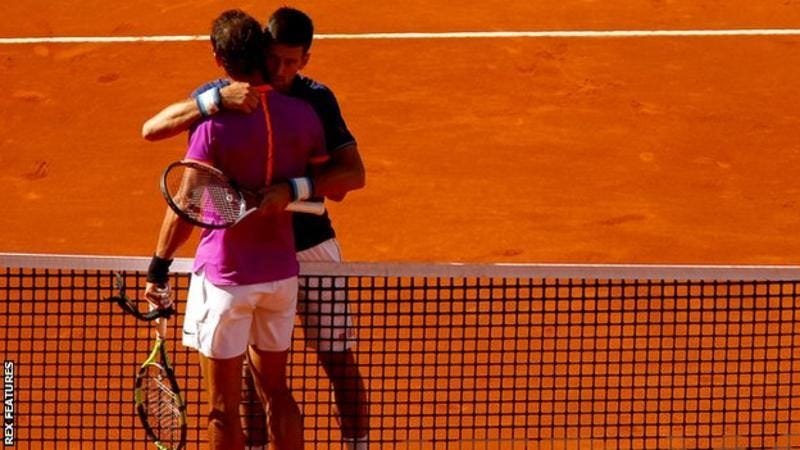 rafael nadal beats off novak djokovic in madrid atp rafael nadal beats off novak djokovic in madrid atp