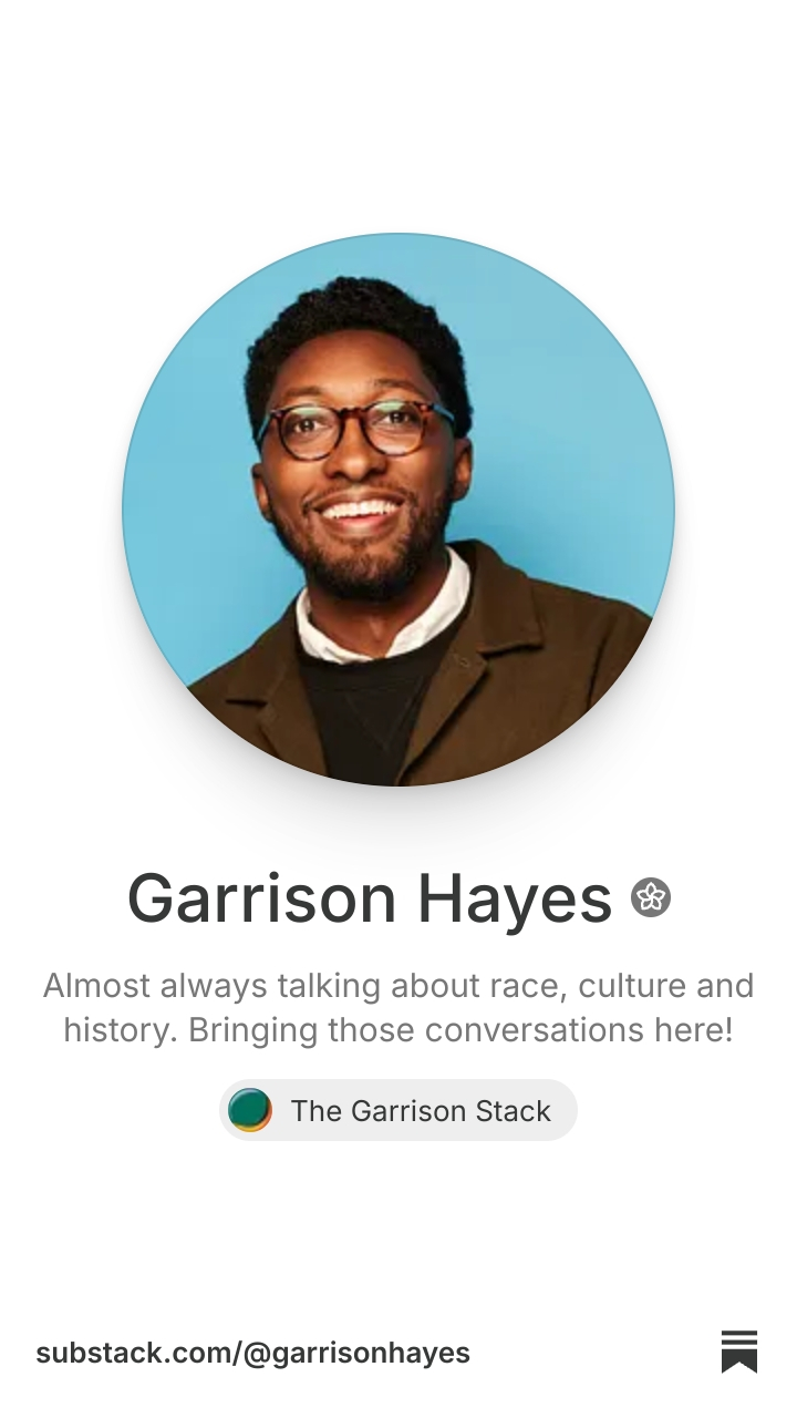 Garrison Hayes | Substack