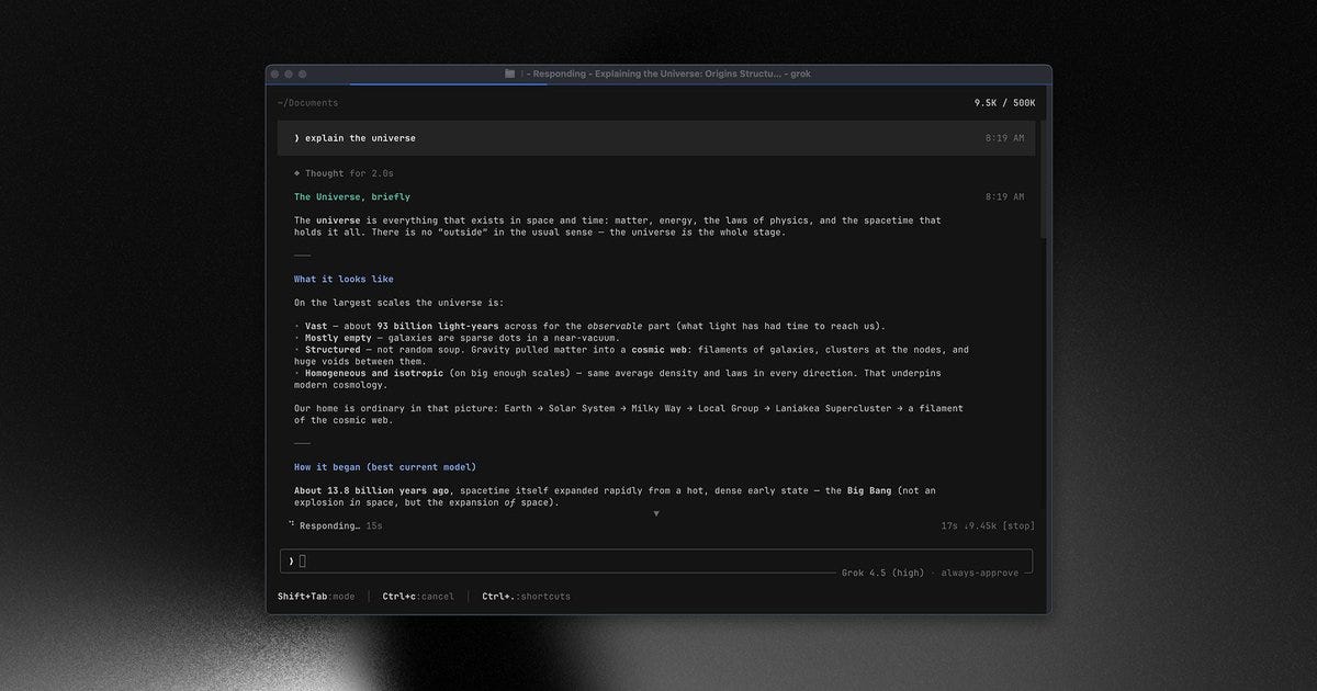 xAI stellt Grok Build komplett open source xAI stellt Grok Build komplett open source