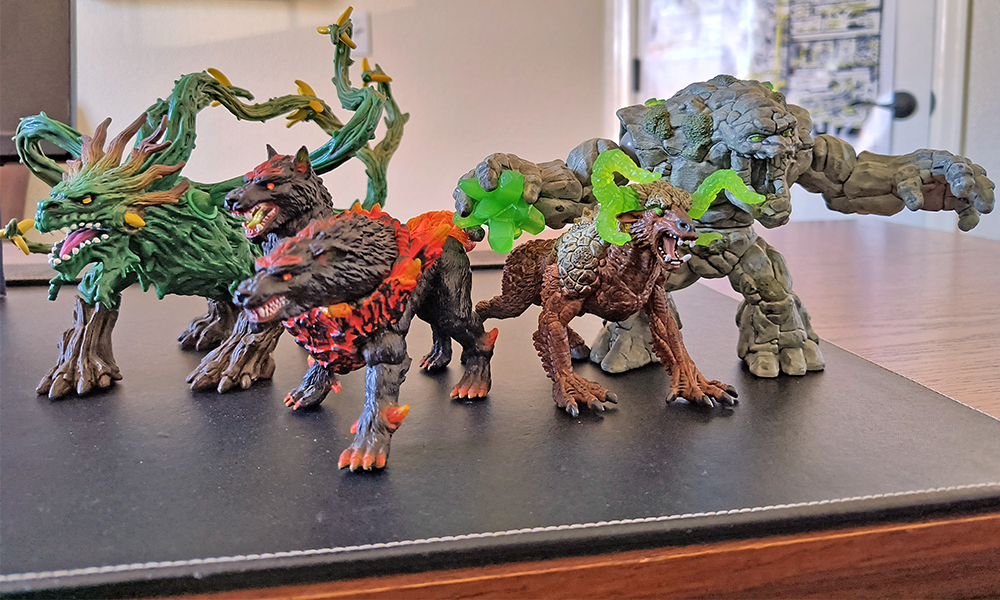 Rediscovered Realms Eldrador Creatures: Buy a Bigger Desk - by J.Q. Graziano