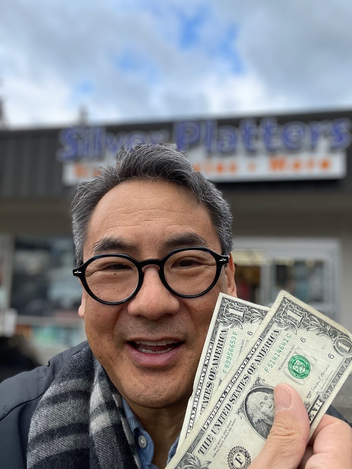 Stephen Pao after selling CD+Gs