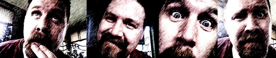 Jaime Buckley smiles for his readers.