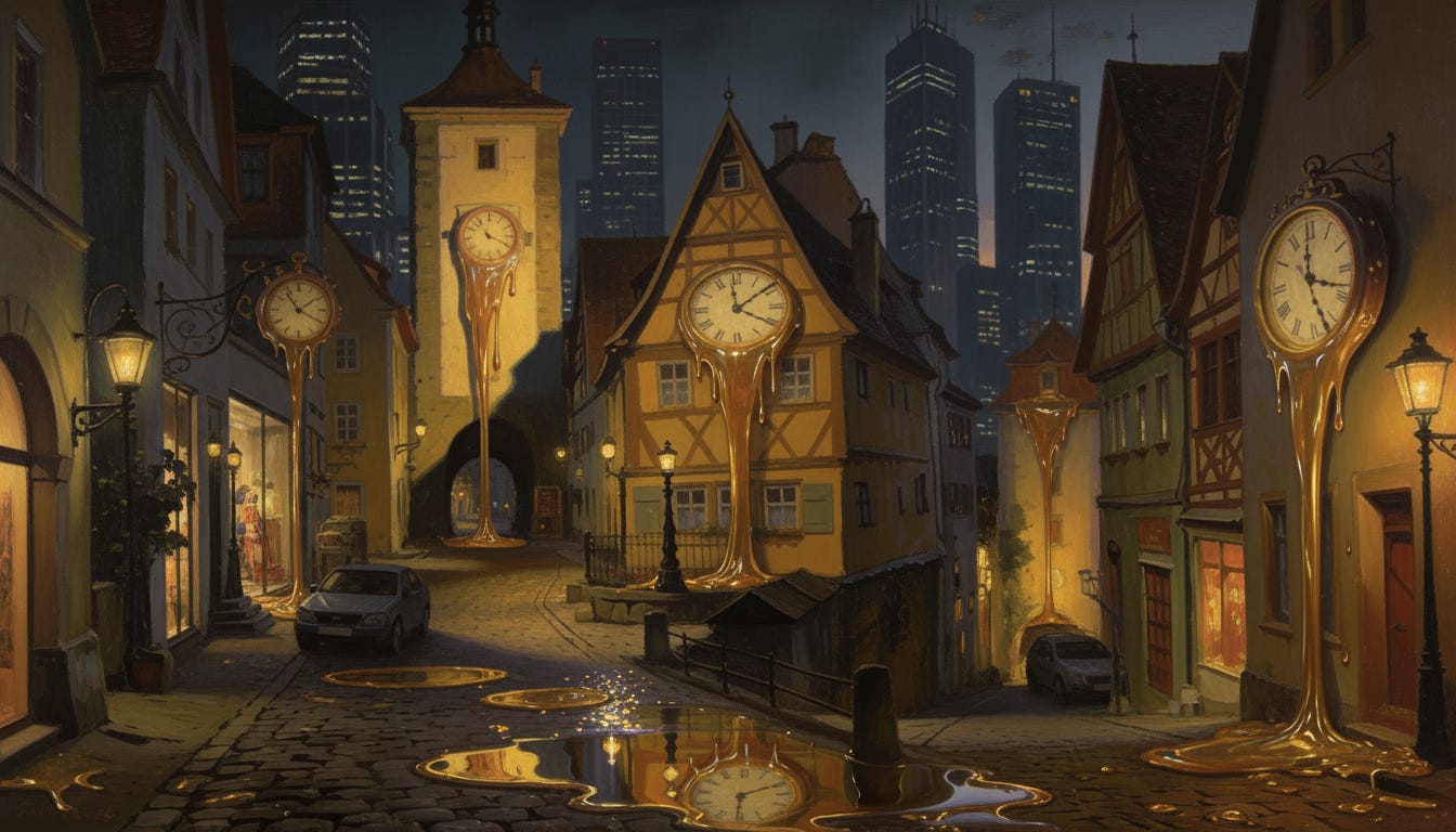 Ein Bild, das Gebäude, Uhr, Nacht, draußen enthält.

KI-generierte Inhalte können fehlerhaft sein.