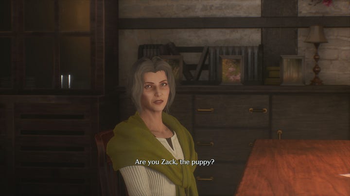 Notable instances of Zack being called a puppy.