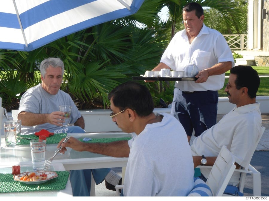 The Epstein Class - 2. Never eat with women