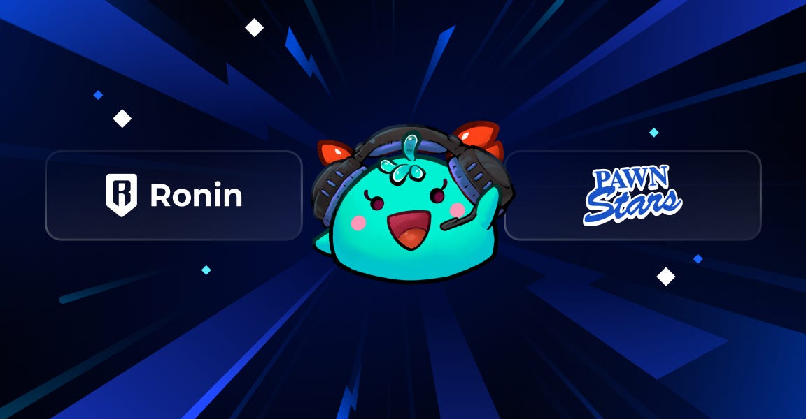 AXIE and RONIN Caught Live on PAWN STARS!