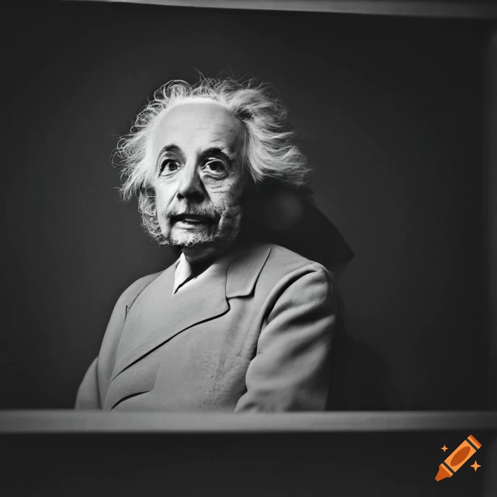 Black and white wallpaper featuring einstein, niels bohr, and richard  feynman