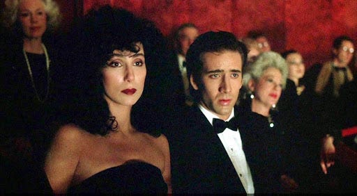 The Wolf and the Lamb: On Romance, Transformation, and the Moon in ' Moonstruck' – Reel Honey