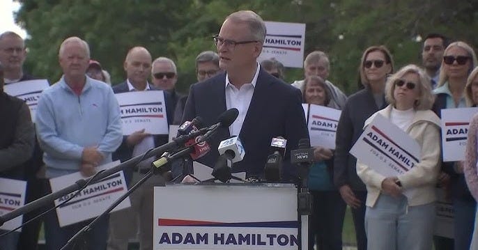 Church of the Resurrection pastor Adam Hamilton announces run for Kansas  Senate as a Democrat