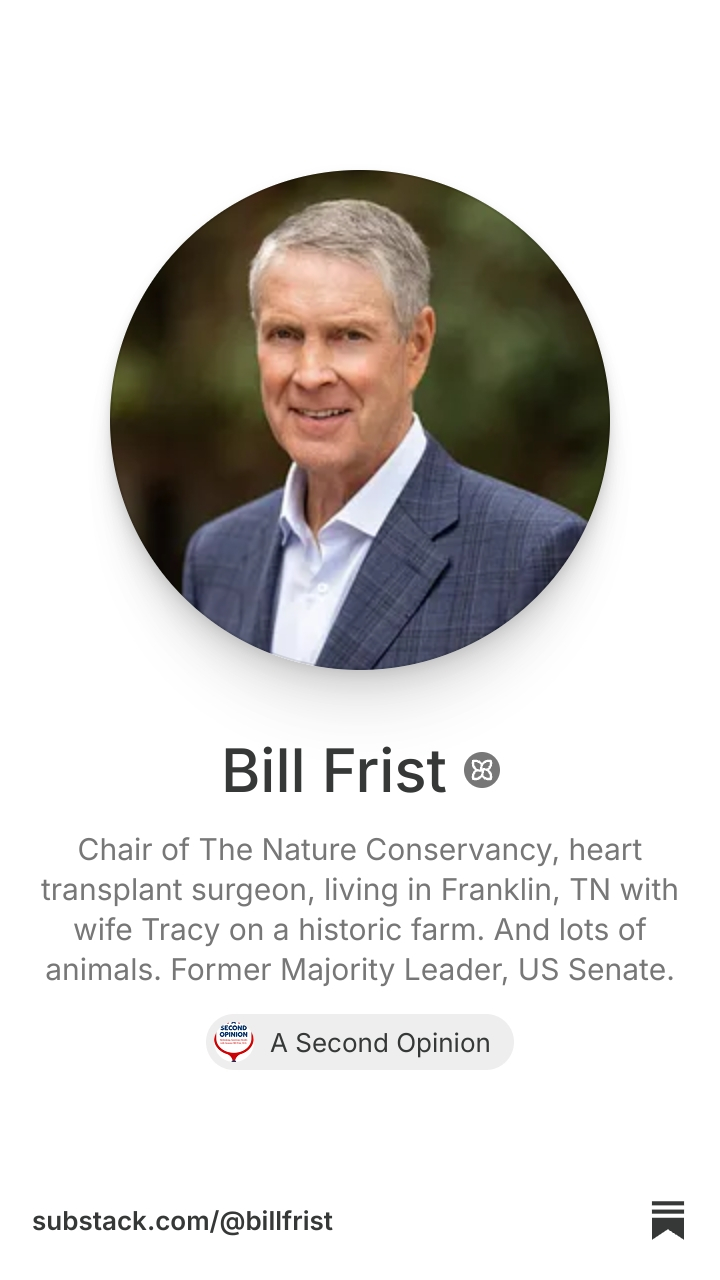 Bill Frist | Substack