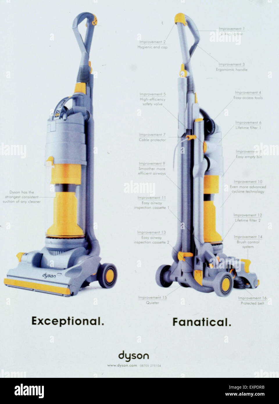 1990s UK Dyson Magazine Advert Stock Photo - Alamy