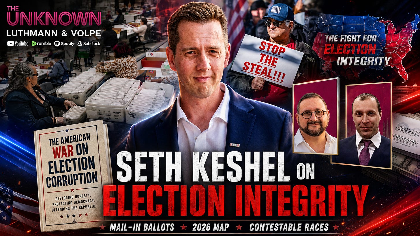 Captain K’s Ballot Warning: Seth Keshel joins The Unknown Podcast to talk 2026 congressional races, mail-in ballots, and election integrity.