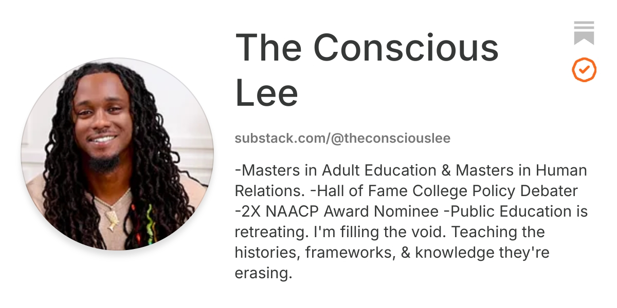 The Conscious Lee | Substack