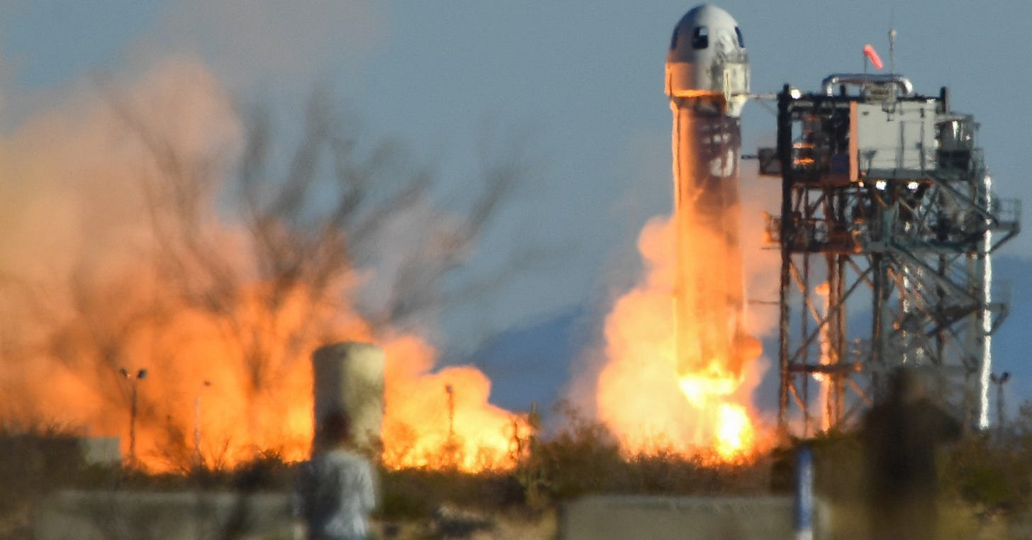 Jeff Bezos's Blue Origin Is Grounded by the FAA After an Uncrewed Rocket  Exploded | Observer