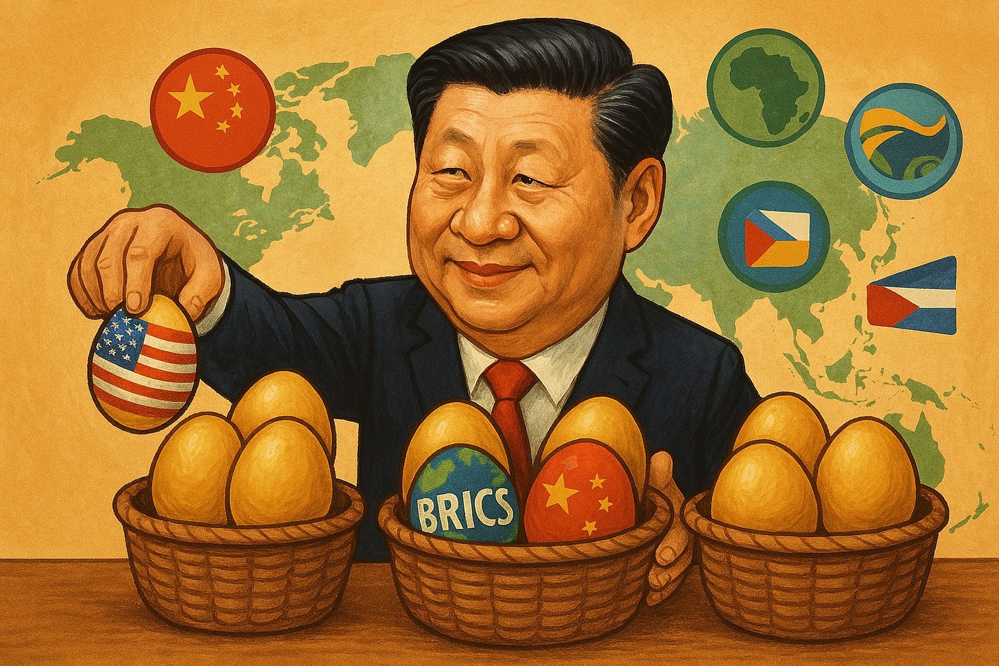 Có thể là hình ảnh về văn bản cho biết 'BRICS'