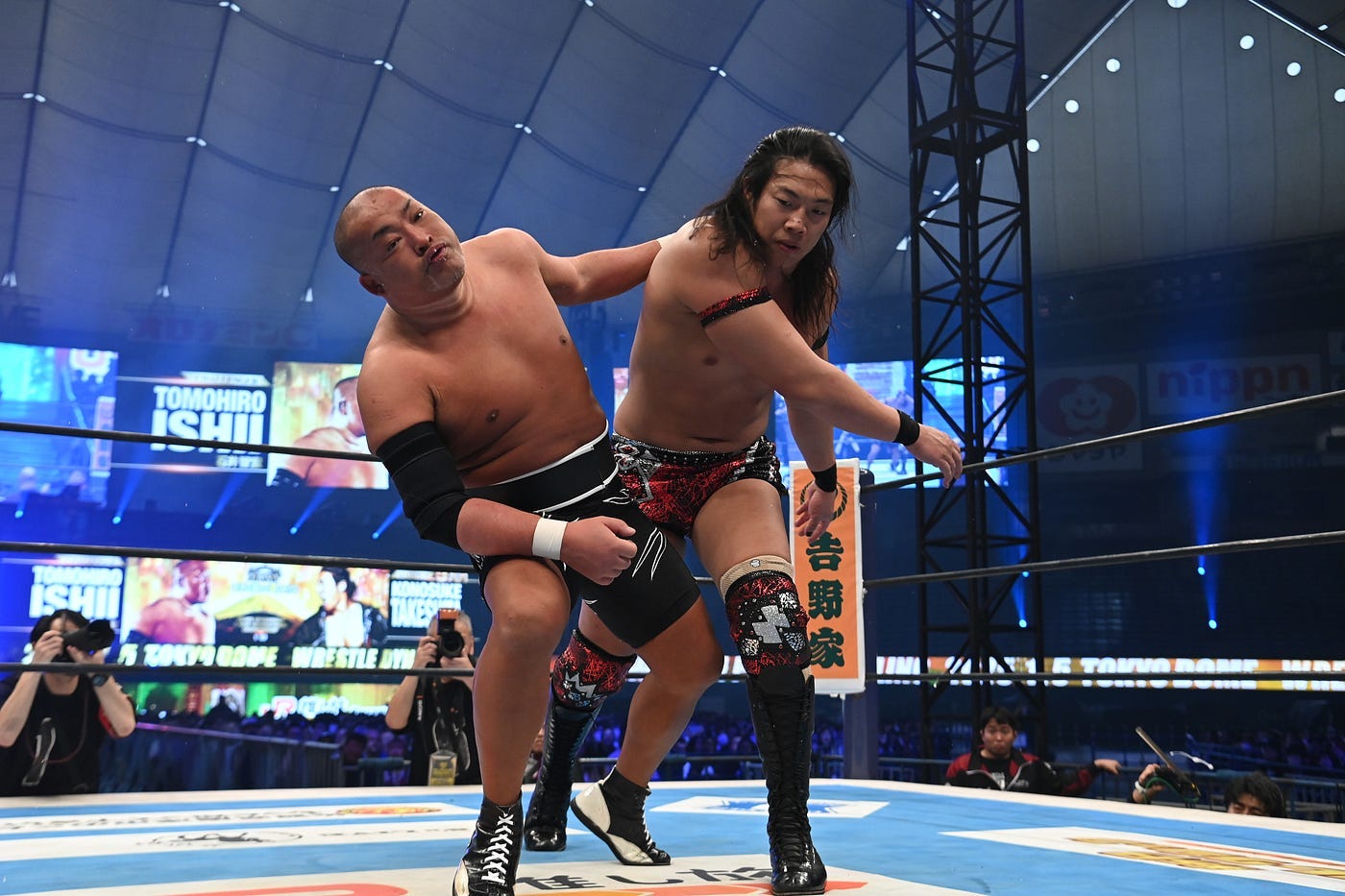 Konosuke Takeshita Retains Double Gold at Wrestle Dynasty | by New Japan  Pro-Wrestling | Jan, 2025 | NJPW Global