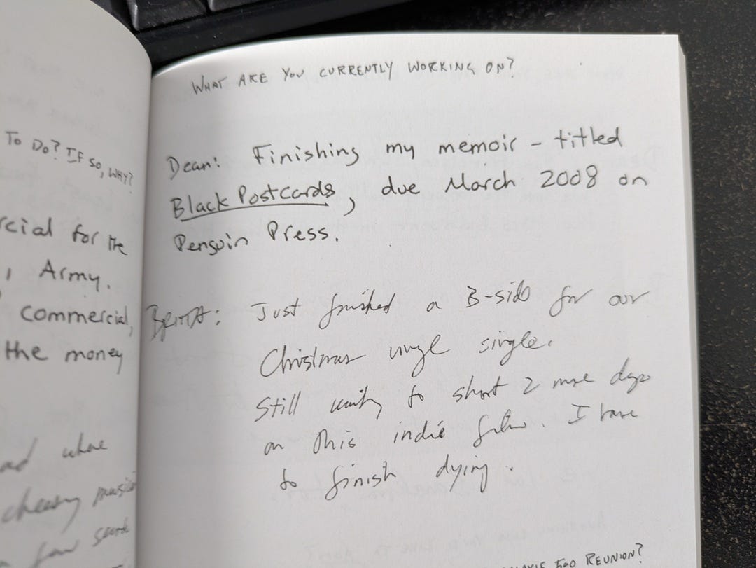 'What are you currently working on?