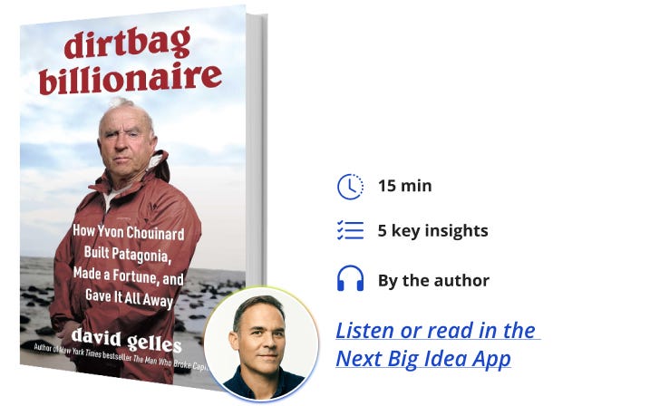 David Gelles Dirtbag Billionaire Next Big Idea Club Book Bite