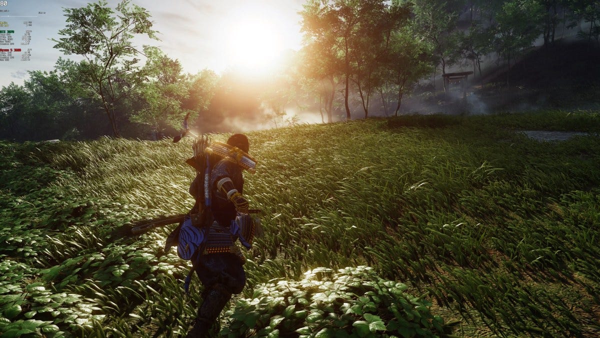 ghost of tshushima pc teste