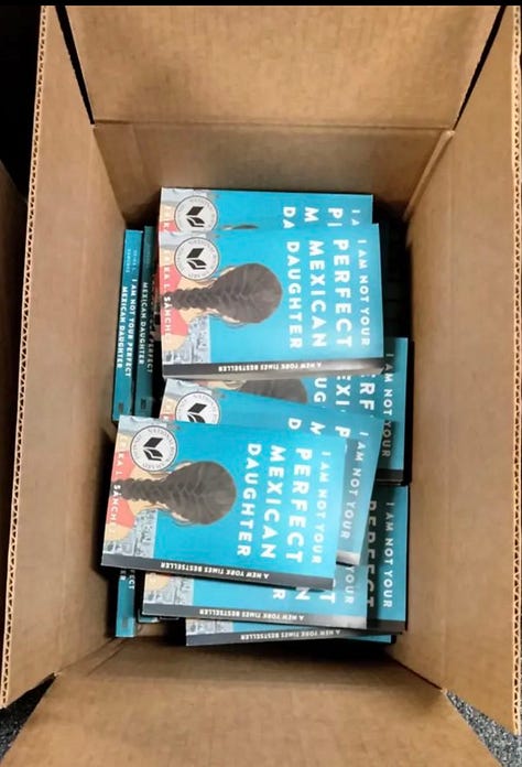 Books from Conroe ISD classroom collections, boxed up for disposal after being deemed “educationally unsuitable.”