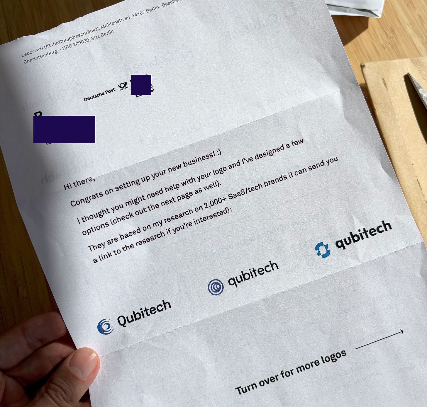 text, letter