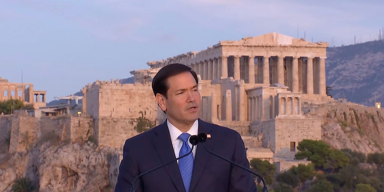 Marco Rubio’s Descent into Darkness, and the True Meaning of the West