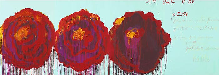 The Rose (IV), 2008 - Cy Twombly