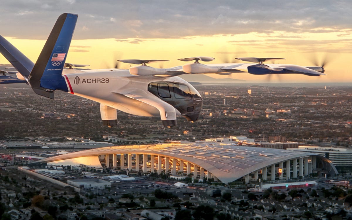 Archer selected as official air taxi provider of the LA28...