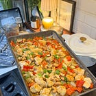 30-minute, sheet pan cashew chicken (gluten free)