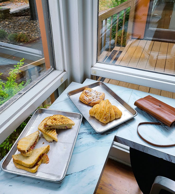 Sunflour Baking Company sandwiches and croissants
