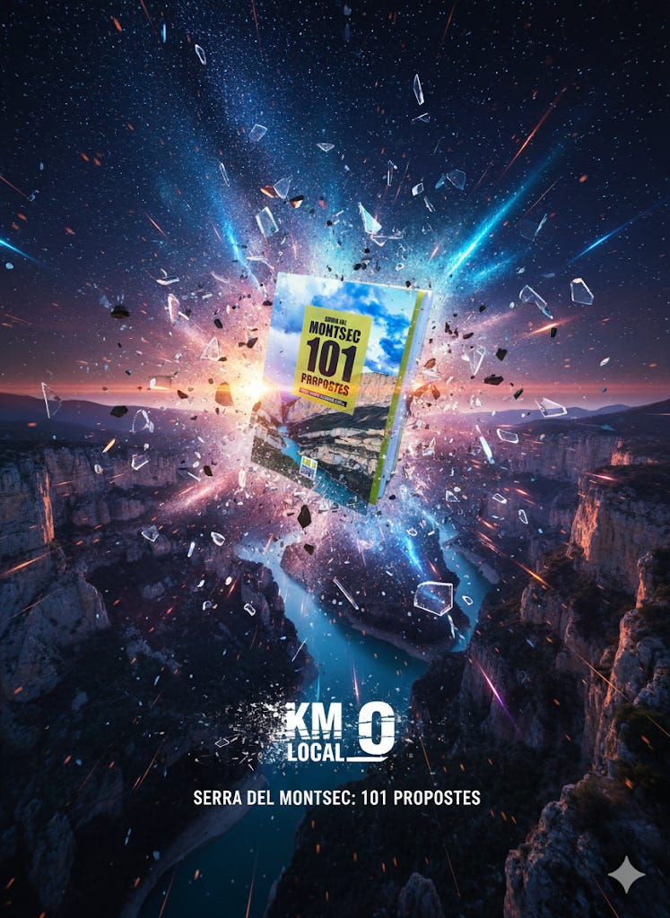 Serra del Montsec: 101 Propostes. Autors: Cristina Papell i David Chacobo. Editorial Efadós 2024.