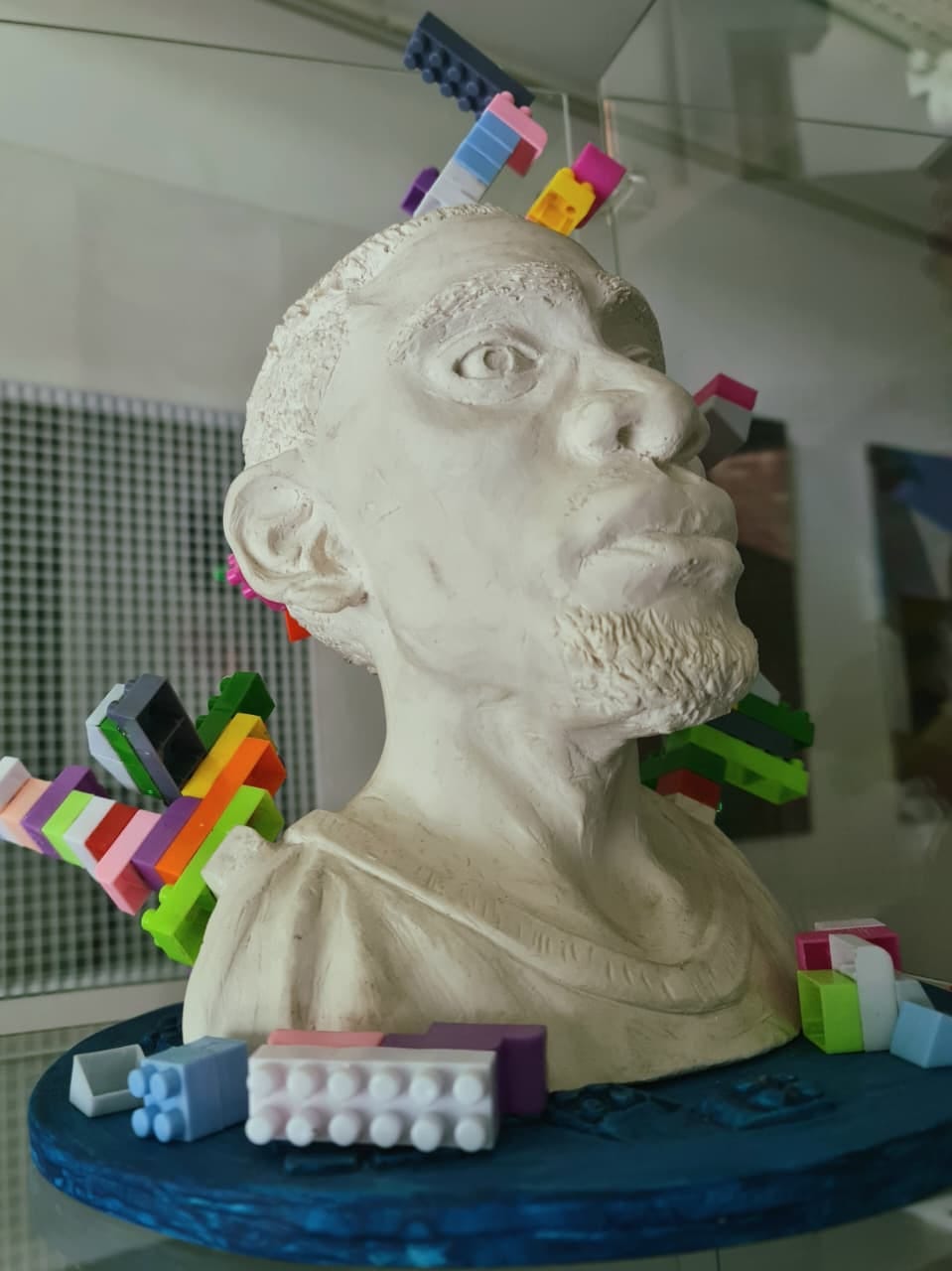 shark heads, Lego bricks and the art of the process Unpacking