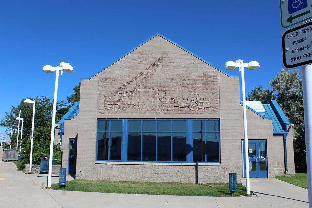 North Dakota rest area, westbound I-94