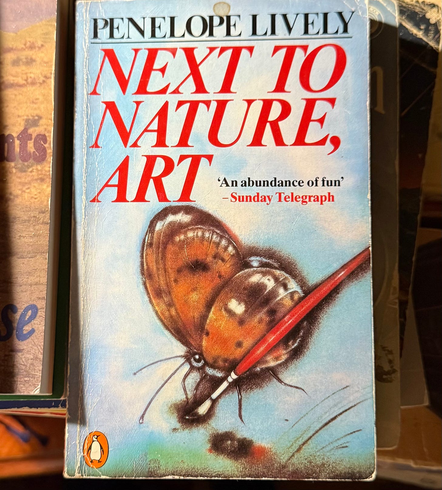 cover of Next to Nature, Art by Penelope Lively 