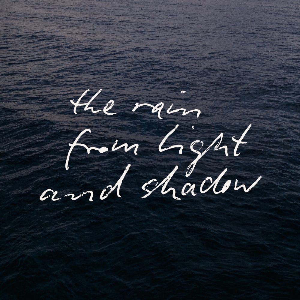 the rain from light and shadow logo