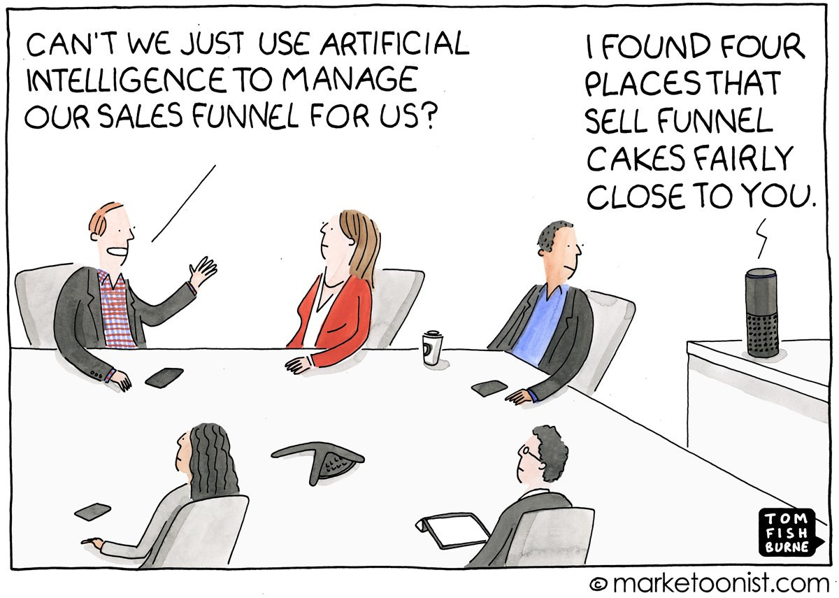 Artificial Intelligence Hype - Marketoonist | Tom Fishburne