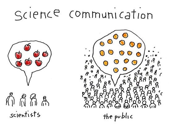 The shiny illusion of a career in science communication