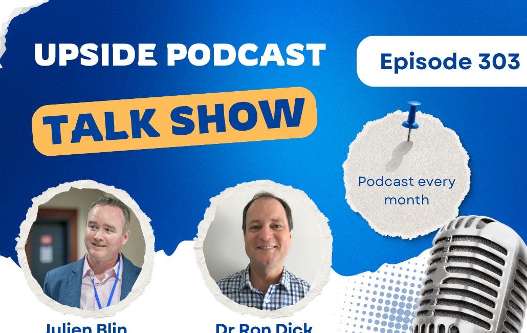 🔥Upside Chat: Dr Ron Dick, Duquesne University, Ex NBA/NCAA Exec on the NFL Playoffs, NBA/NHL Season & Standings, MLB FA Signings, College Sports, Potential WNBA Lockout. 