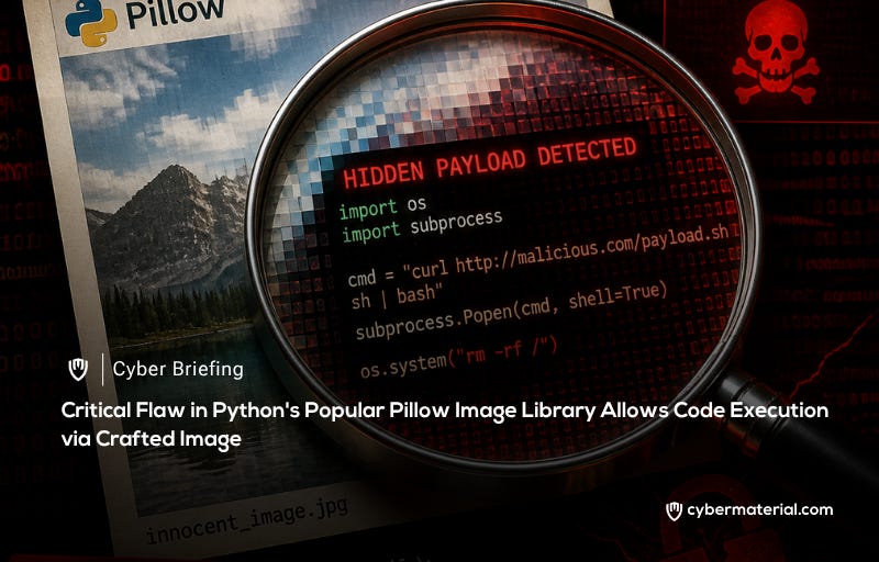 Critical Pillow CVE-2026-112900 RCE Vulnerability