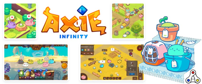 axie infinity shards AXS token artwork header axie infinity shards AXS token artwork header