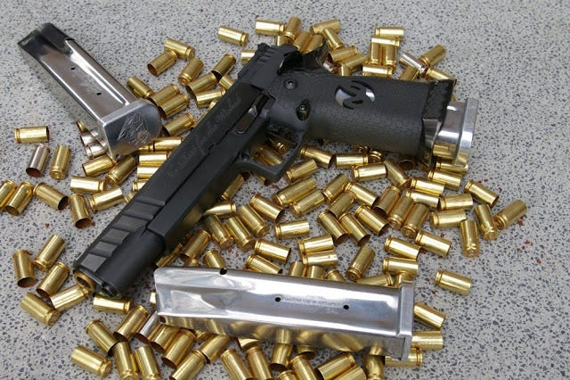 Infinity Firearms Strayer-Voigt Custom 1911 Unlimited Pistol